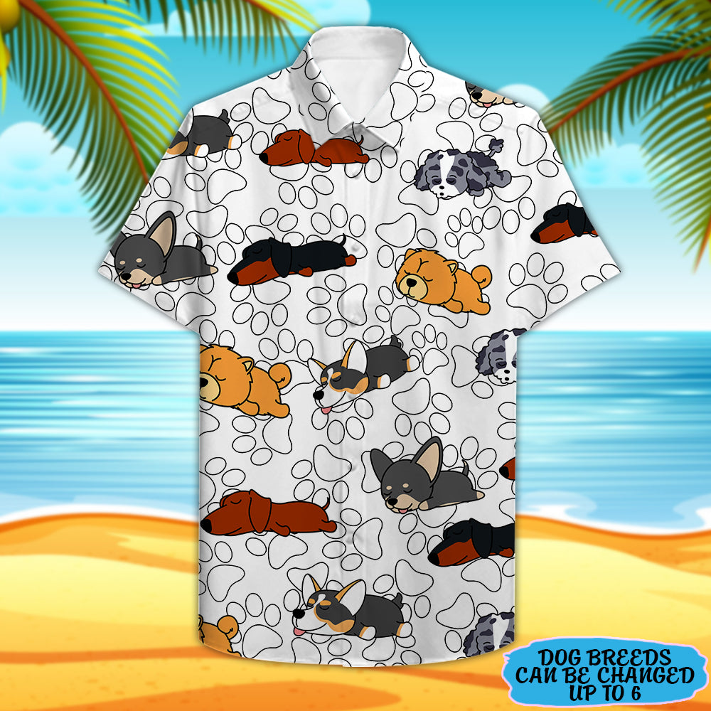 Personalized Dog Sleeping Dogs Hawaii Ha95413