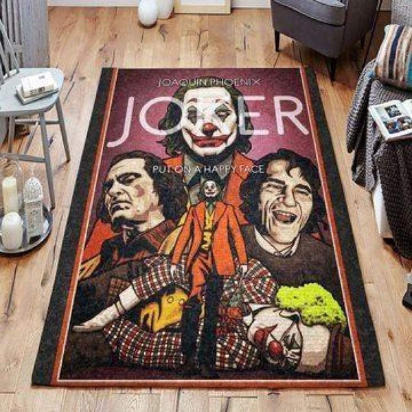 Legend Joker Area Rug – DC Movie Home Decor – HomeBeautyUS 16