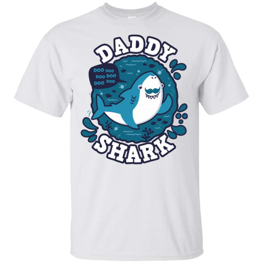 Shark Family trazo – Daddy T-Shirt