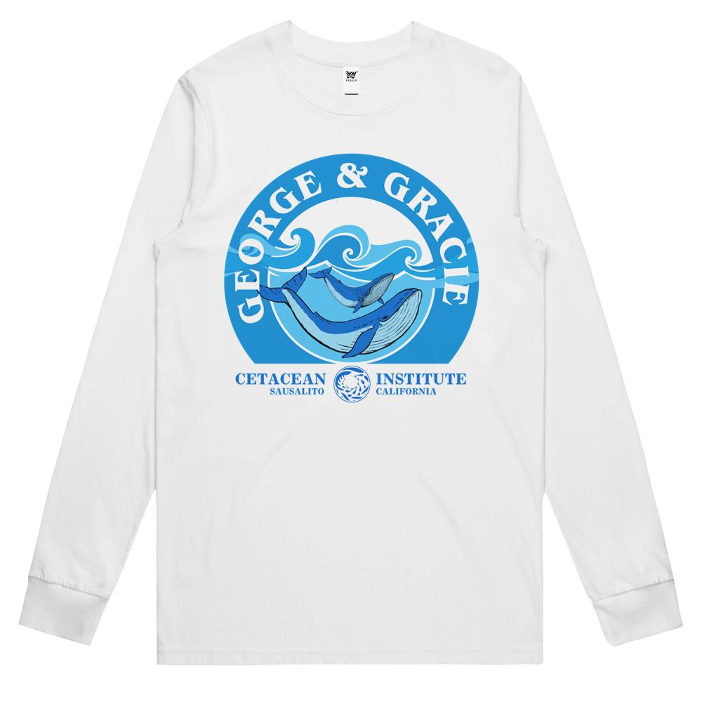 George And Gracie (Cetacean Institute) Inspired By Star Trek Iv The Voyage Home Long Sleeve T Shirts