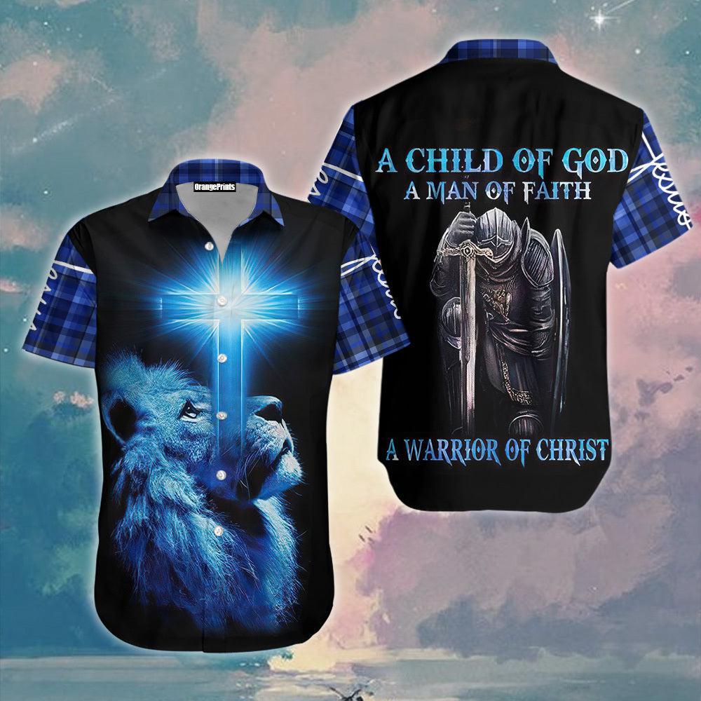 A Child Of God Man Faith Hawaii Shirt For Men Women Ha11486