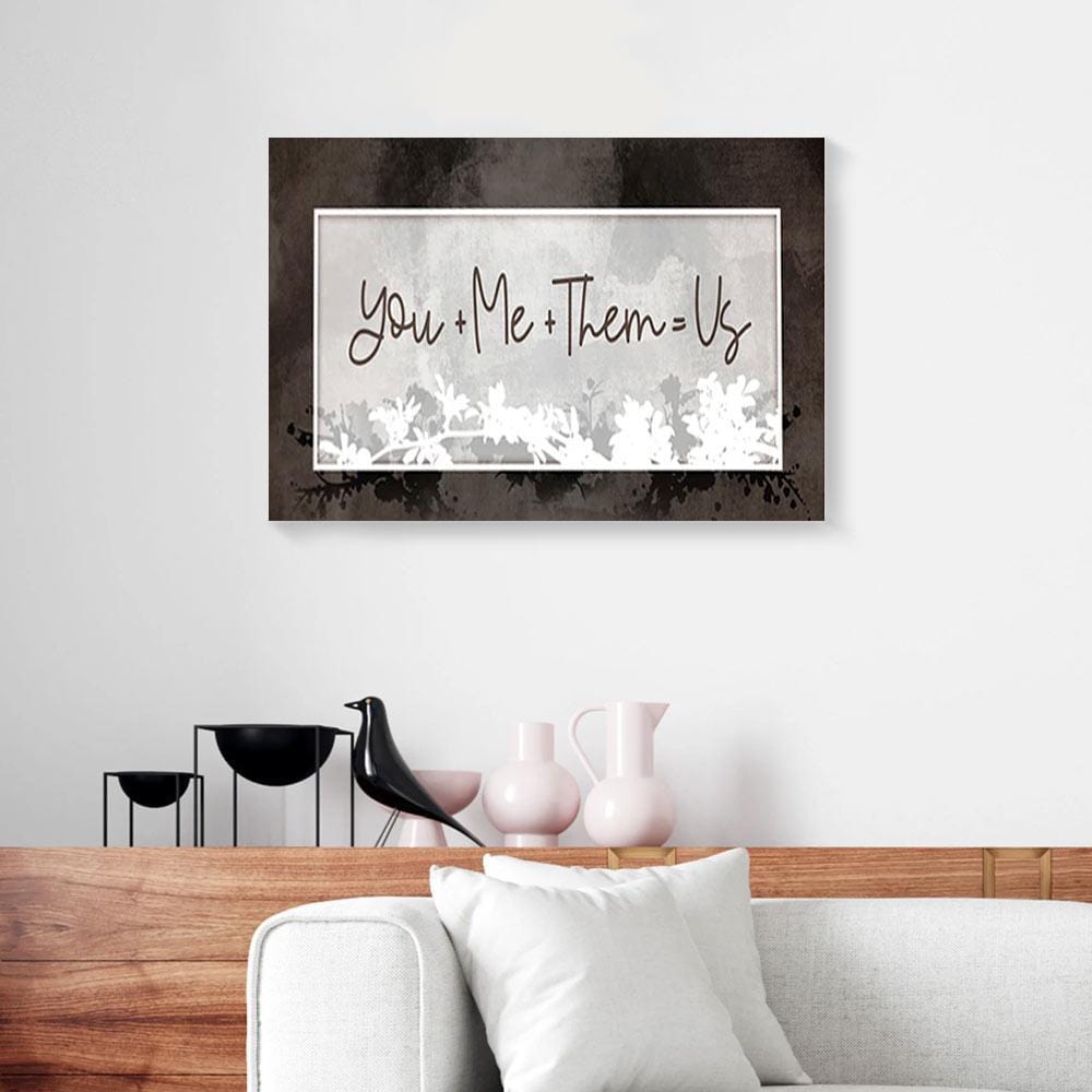 Canvas Prints You Me Them Us Vintage Full Printing Home Canvas Home Decor Canvas