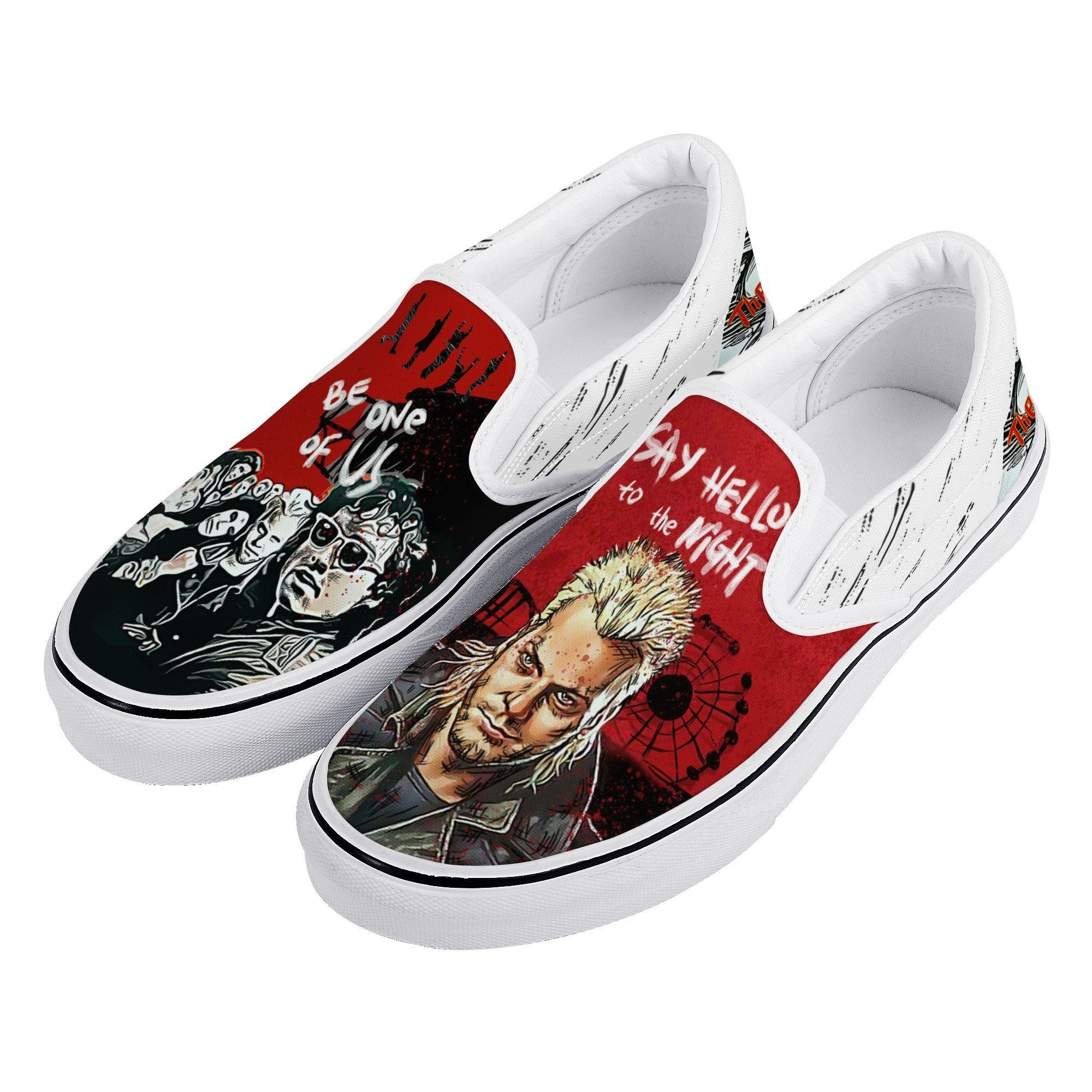 The Lost Boys Comedy Movie Art Gift For Lovers Custom Shoes Slip On Shoes