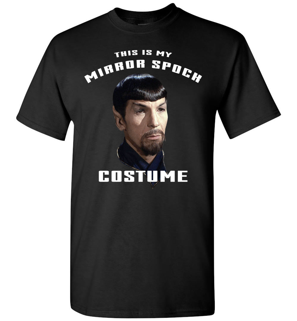 S.T Halloween Mirror Spock Costume Art T-Shirt