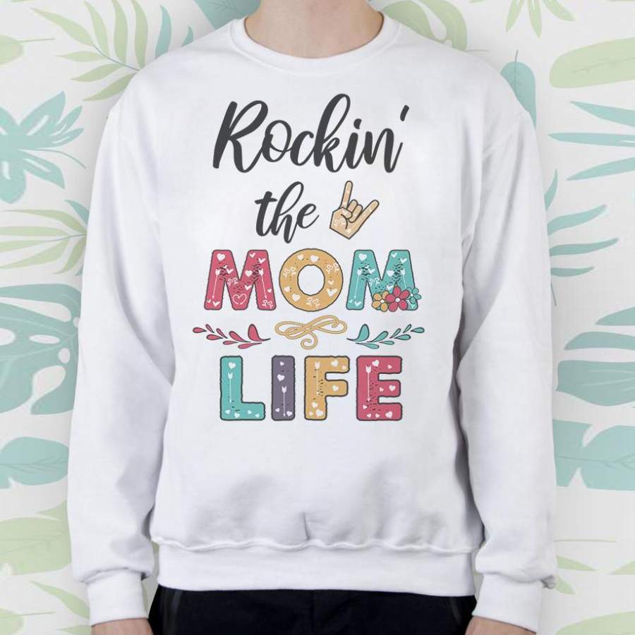 Rokin’ The Mom Life Personalized Shirts