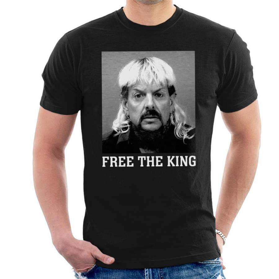 Joe Exotic Free The Tiger King Men’s T-Shirt