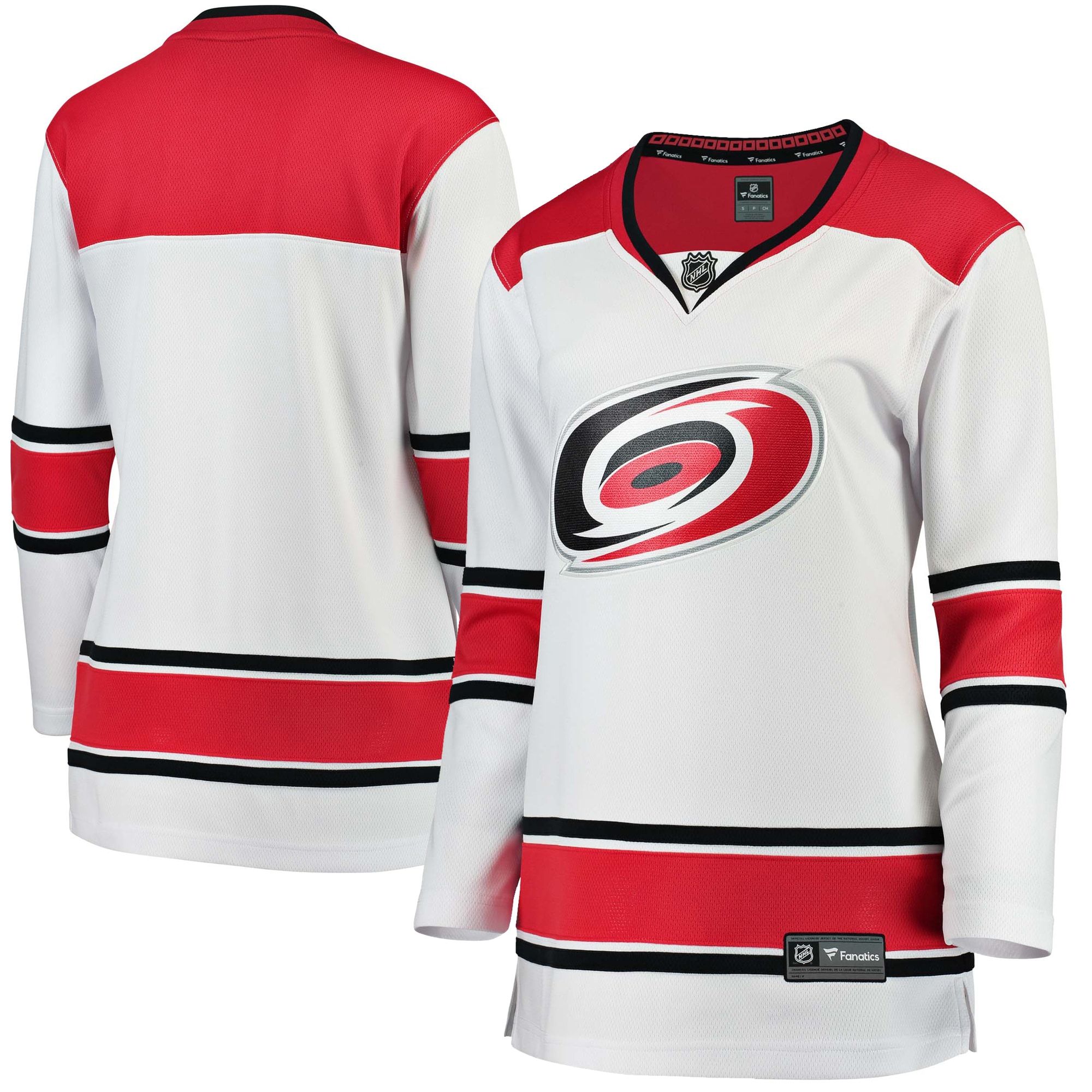 Women's Carolina Hurricanes White Away Breakaway Jersey