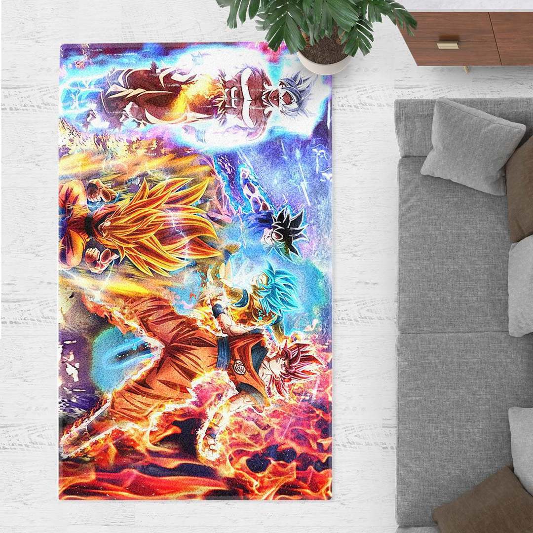 The 20 Rug Goku, Dragon Ball Rug 01, Floor Decor
