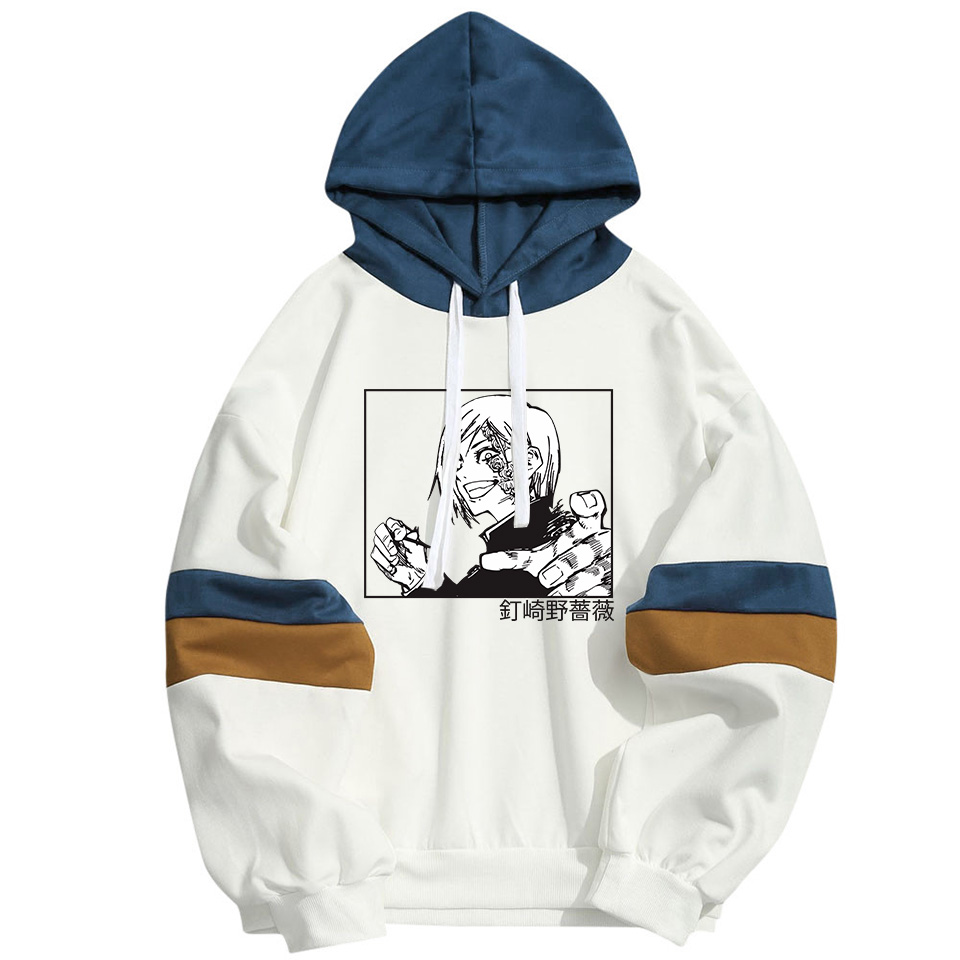 Anime Jujutsu Kaisen Streetwear Kugisaki Nobara Hoodies Men Women Sweatshirt Harajuku Pullover Loose Dropship Good Clothing alx