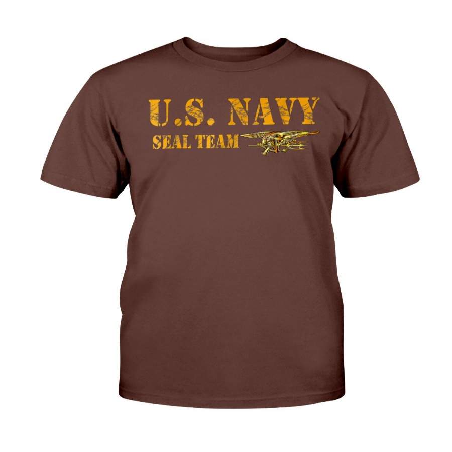 U.S. NAVY SEAL TEAM ORIGINAL LOGO T-SHIRT - Jasaust Store