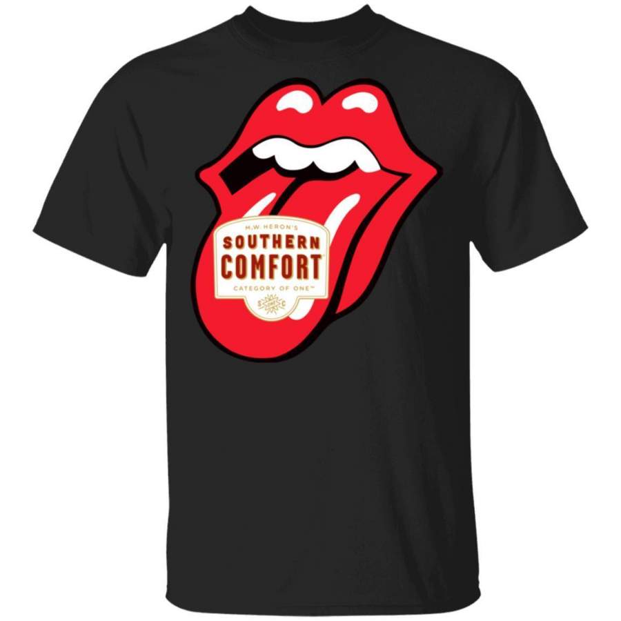 The Rolling Stones Southern Comfort T-shirt Stones Whisky Tee HA03