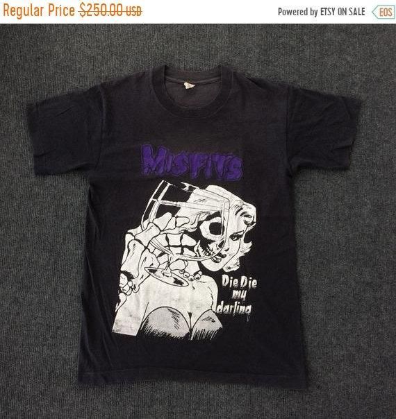 Vintage Misfits Danzig Horror Punk Concert 80S Shirt