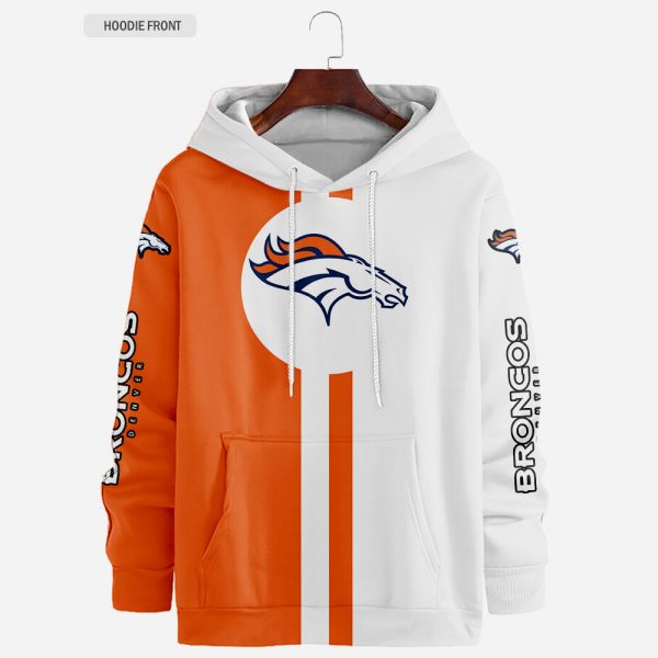 Denver Broncos Hoodie, T-Shirt, Polo Shirt, Hawaiian Shirt, Collared Shirt, Zip Hoodie, Bomber Jacket, Short Pant, Long Pant, 3D All Over Print Clothing Store