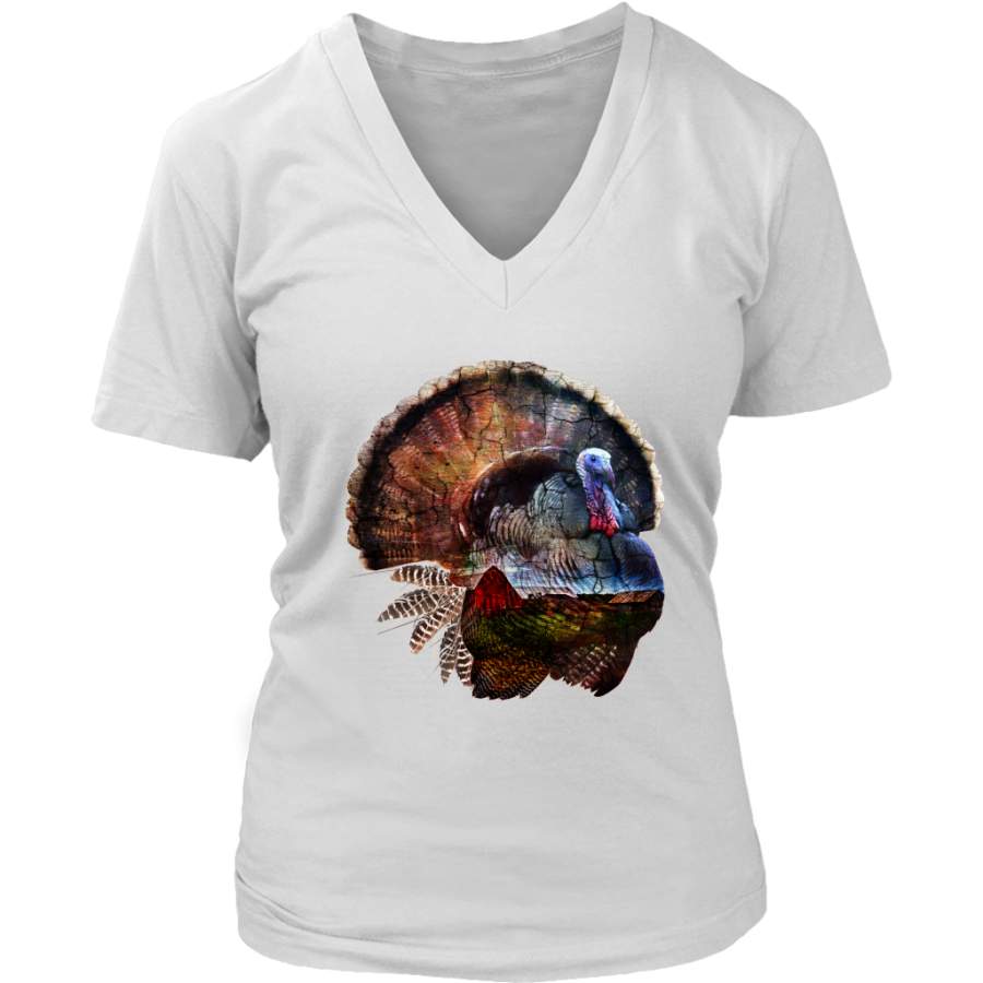 Turkey Women T-Shirt – Animal Face T-Shirt