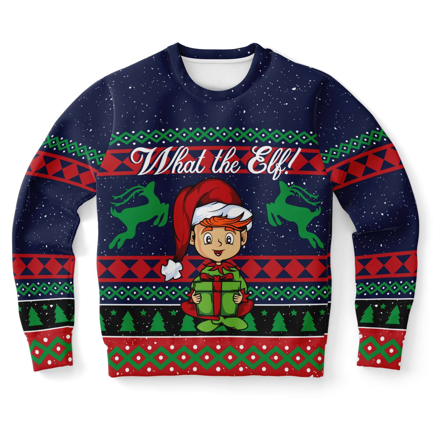 What The Elf Ugly Christmas Sweater