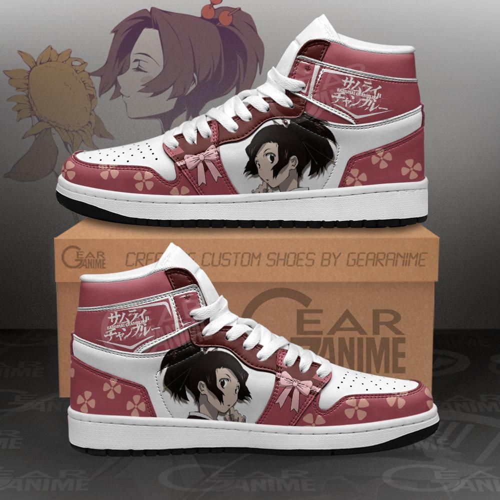 Samurai Champloo Fuu Anime Air Jordan Shoes Sport Sneakers