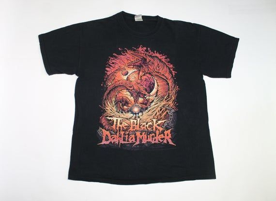 2000S The Black Dahlia Murder Shirt American Melodic Death Metal Band Shirt Men S Shirt