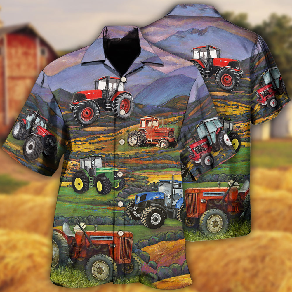 Tractor Vintage Style Hawaii Shirt Ha25739