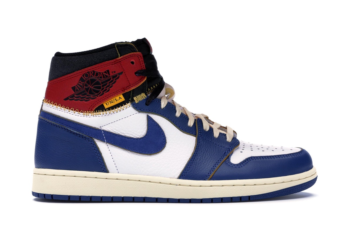 Jordan 1 Retro High Union Los Angeles Blue Toe 602663