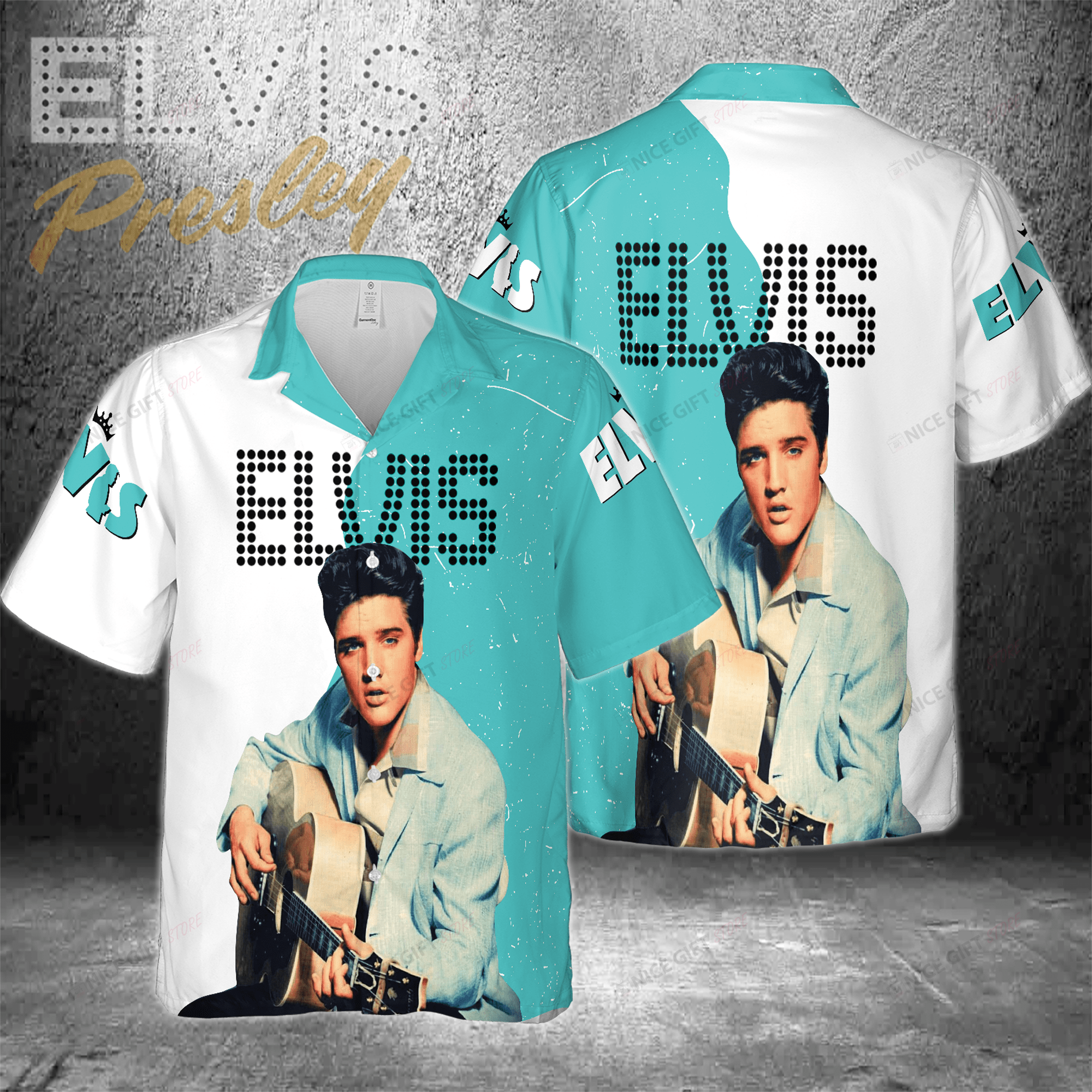 Elvis Presley Hawaiian 3D Shirt 3Hs-A1Z0