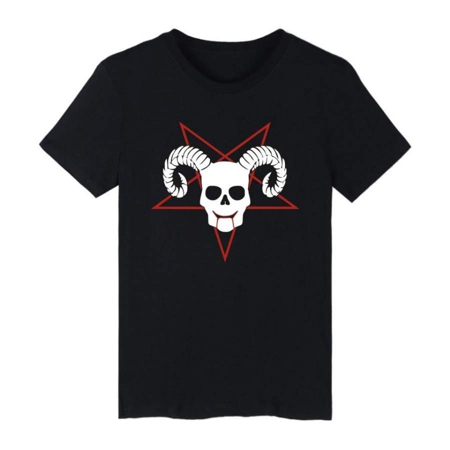 Satan Fashion And Hiphop Cartoon Simple Printing Cool And Hiphop Fashion Printing Women/Men T-Shirts Xxs To 4Xl