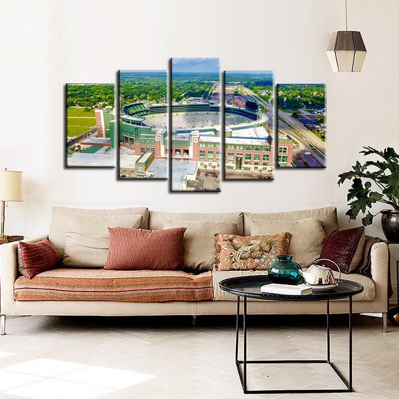 Green Bay Packers Stadium Canvas 4