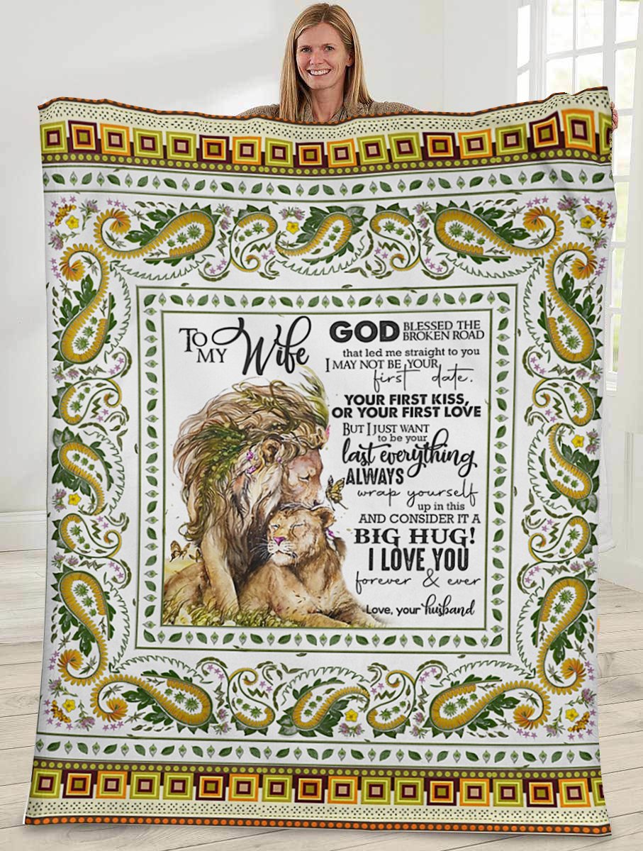 To My Wife – Lion – A Big Hug – Blanket 131