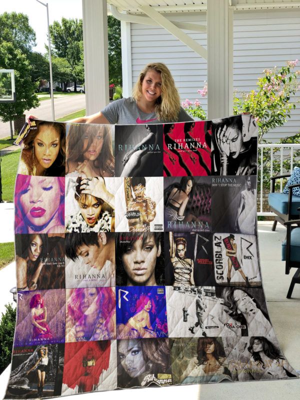 Rihanna 3D Quilt Blanket HGM7