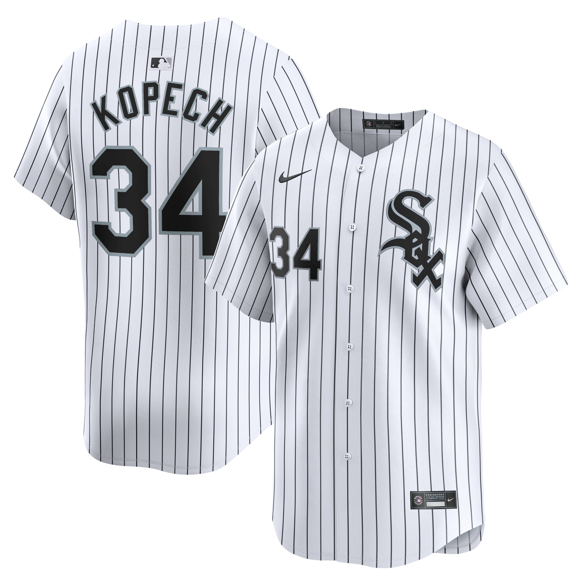 Michael Kopech Chicago White Sox Home Limited Player Jersey – White