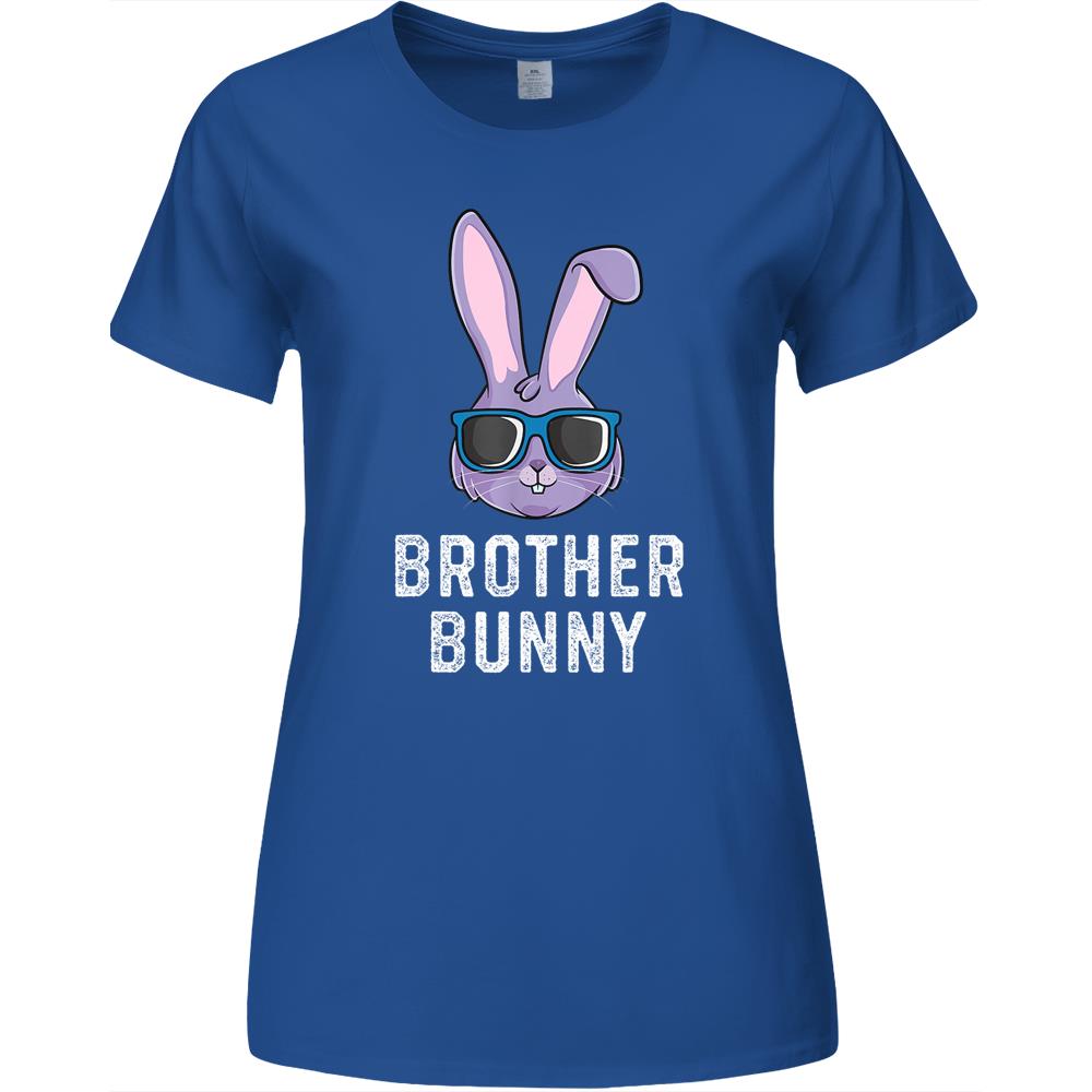 Brother Bunny Rabbit Bro Brothers Matching Family Easter Premium Womens Tshirts