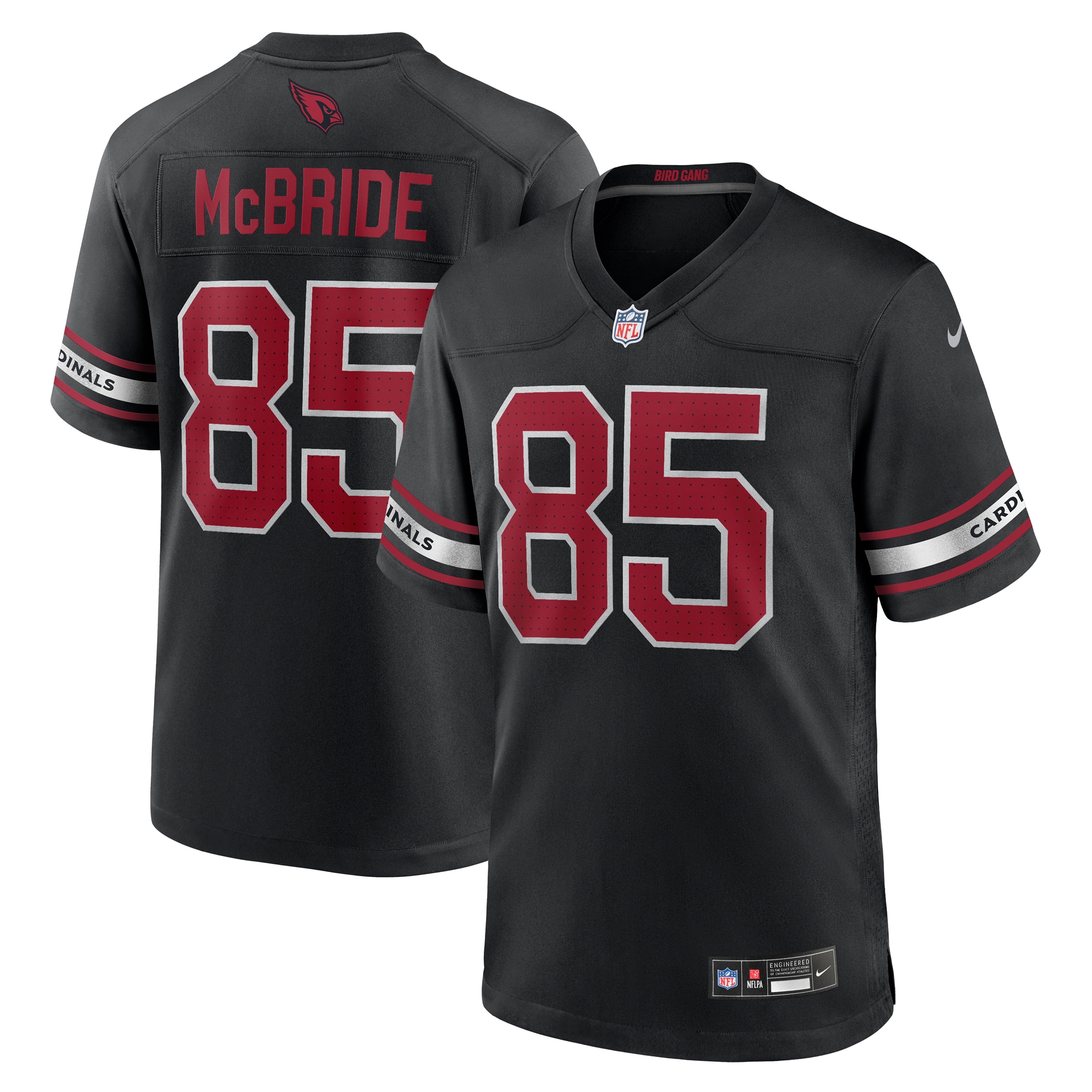 Trey McBride Arizona Cardinals Alternate Game Jersey – Black