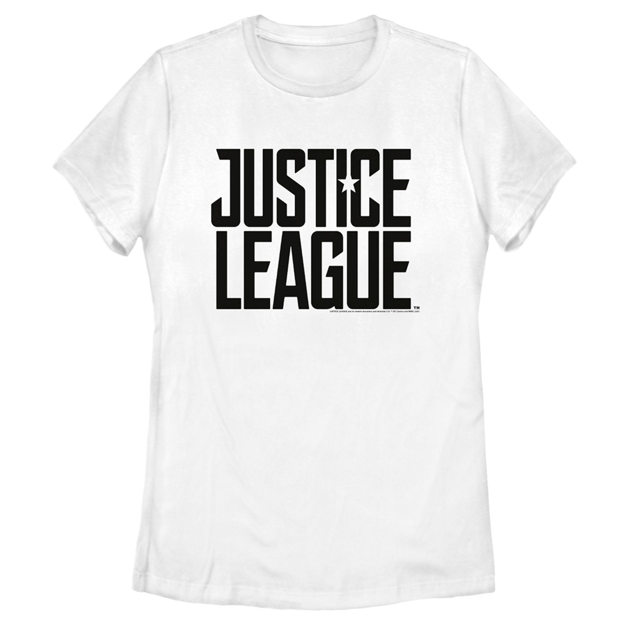 Zack Snyder Justice League Women’S Stacked Large Logo  T-Shirt