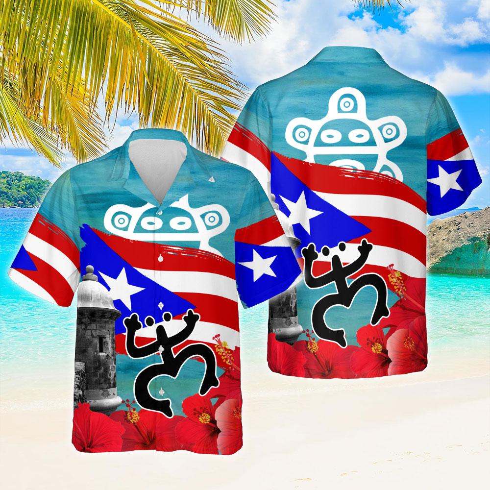 Proud Puerto Rican Hawaii Shirt Ha48244