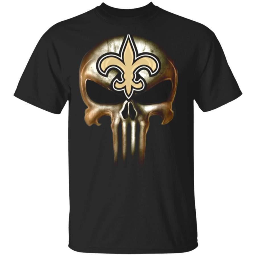 Excellent The Punisher New Orleans Saints shirt