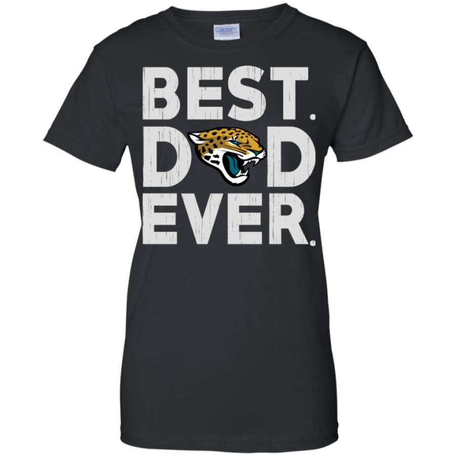 Limited Best Dad Ever Jacksonville Jaguars Father’s Day Shirt Ladies’ T-Shirt