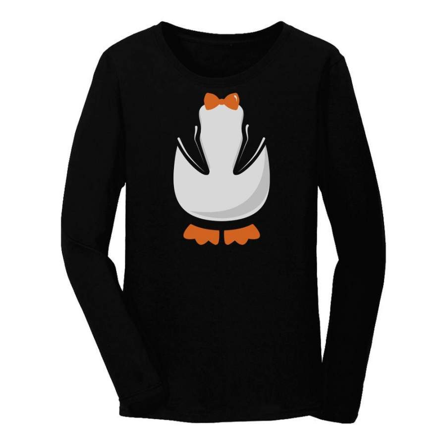 Penguin Costume Women Long Sleeve T-Shirt