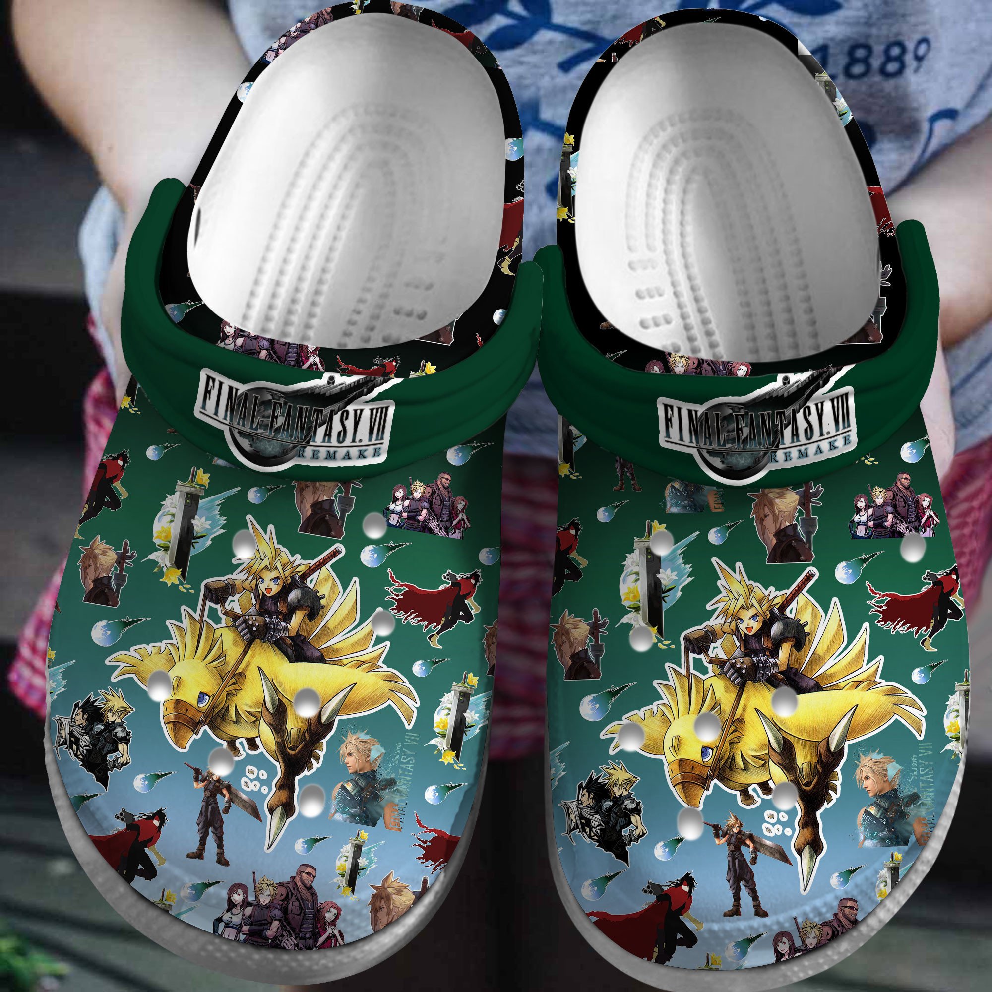Final Fantasy Vii Rebirth Movie Crocss Clogs For Men Women And Kid Ttp2405855857