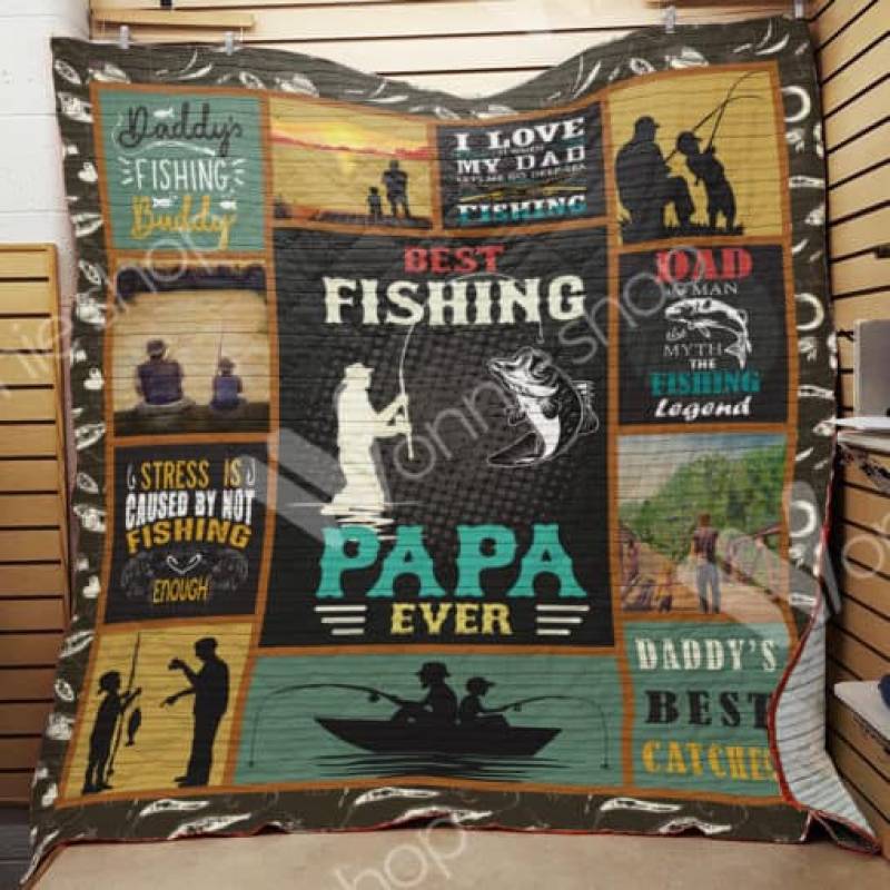 Fishing Dad Blanket MY2001 83O42