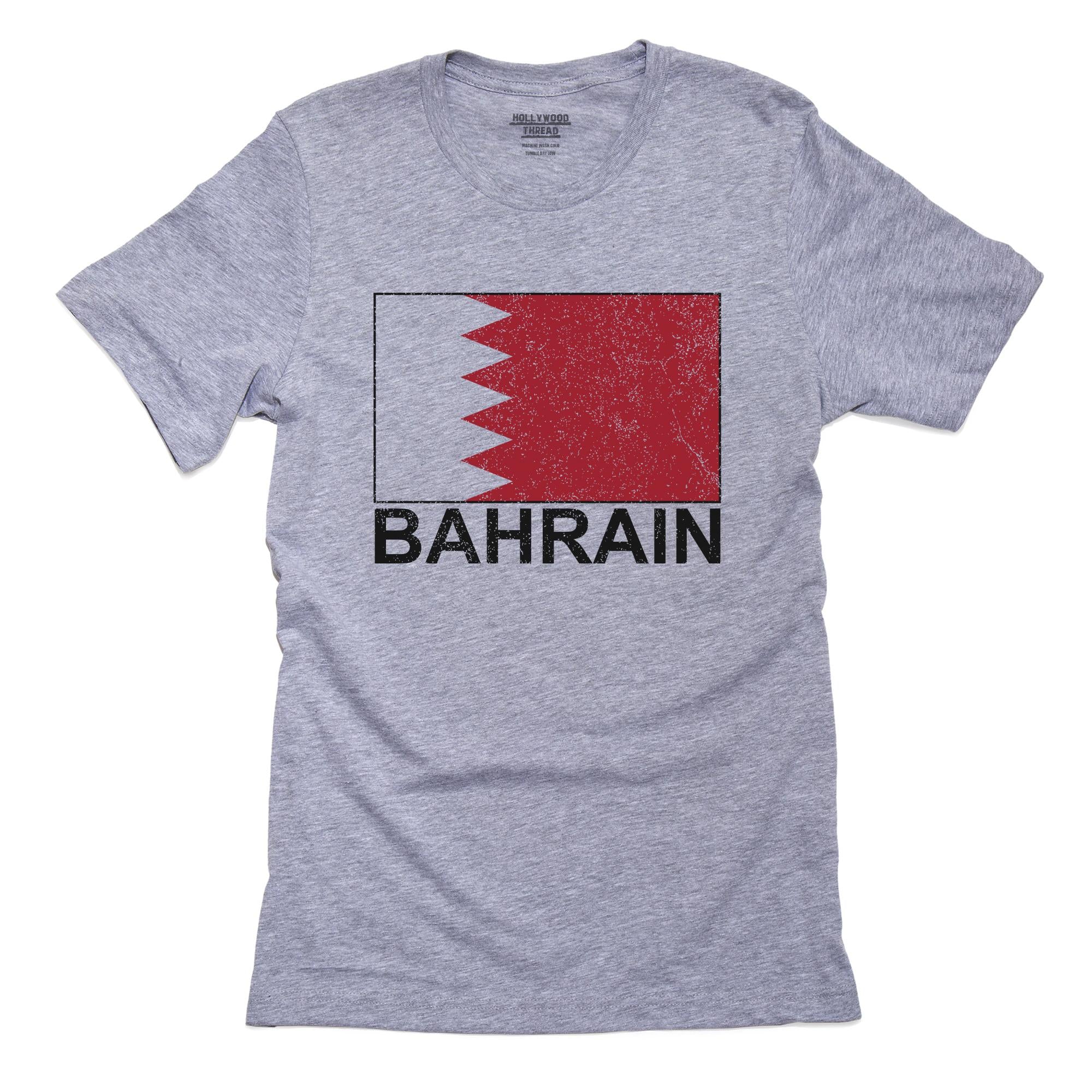 Bahrain Flag – Special Vintage Edition T-Shirt, Framed Print, Pillow, Golf Towel