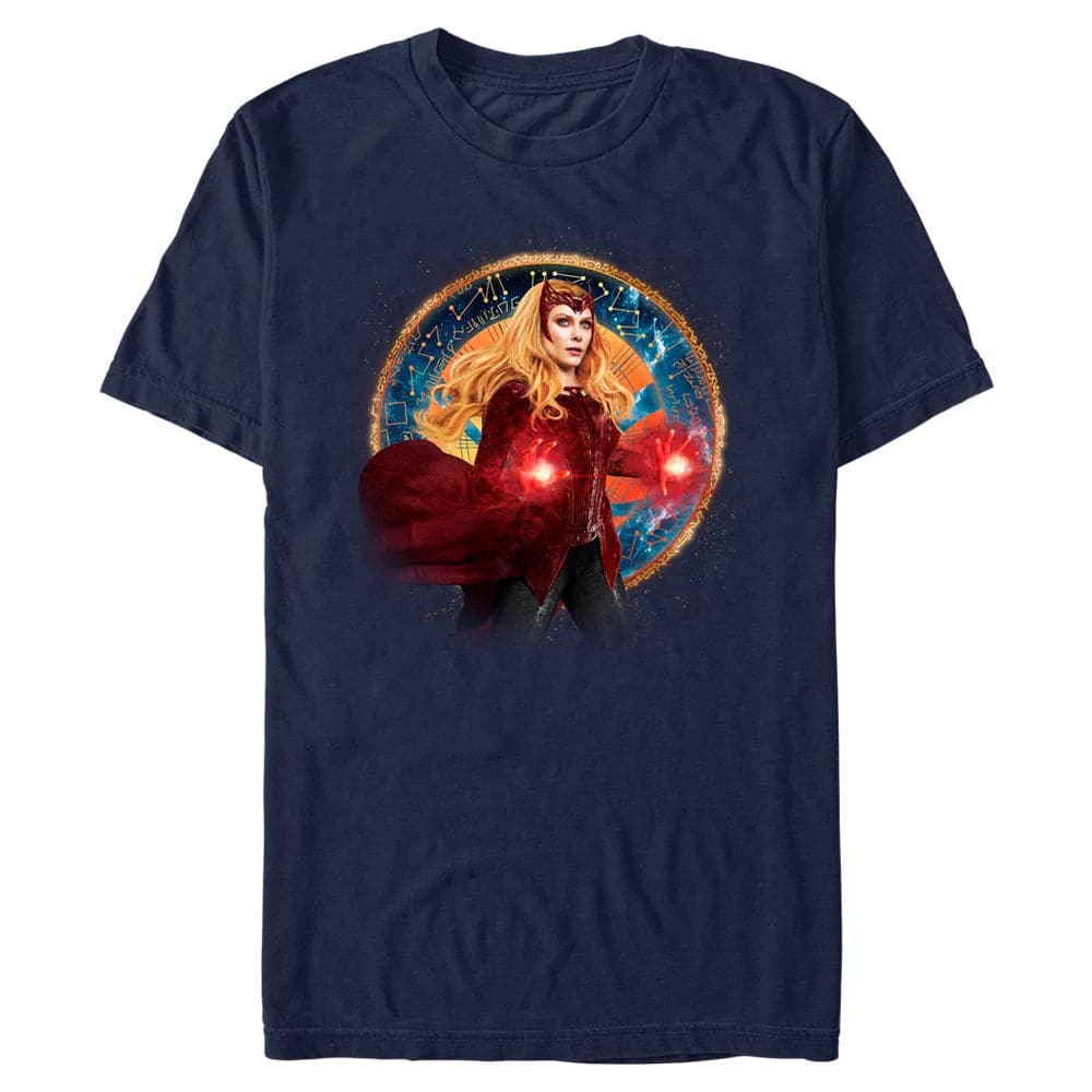 Wanda Portrait – Doctor Strange In The Multiverse Of Madness Navy T-Shirt