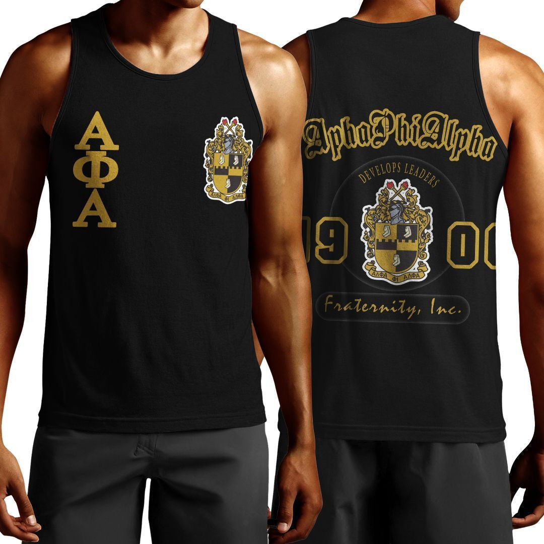 Wonderprint Tank Top  Shield Of Alpha Phi Alpha 1906 Tank Top