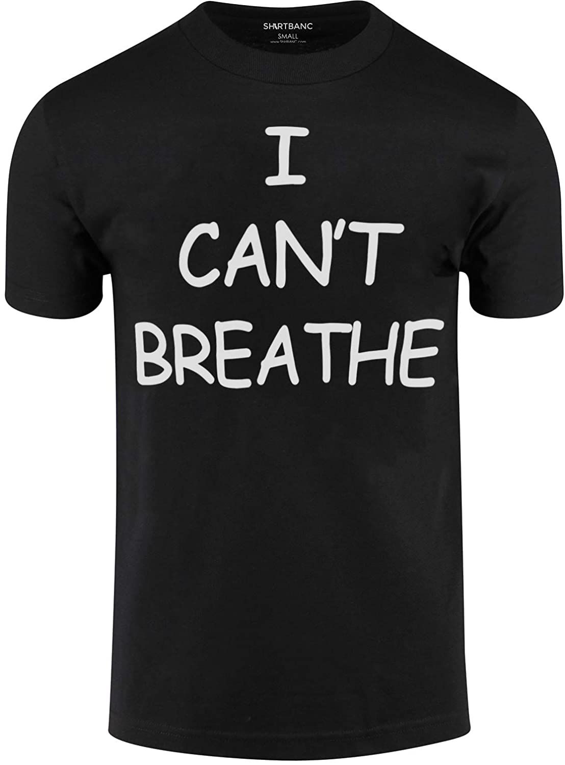 Get Here I Cant Breathe Mens Shirts Protest Tees BLM Black Lives Matter