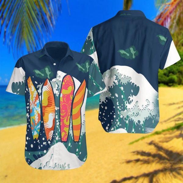 Surfing Hawaii Shirt For Men And Women Ha36114