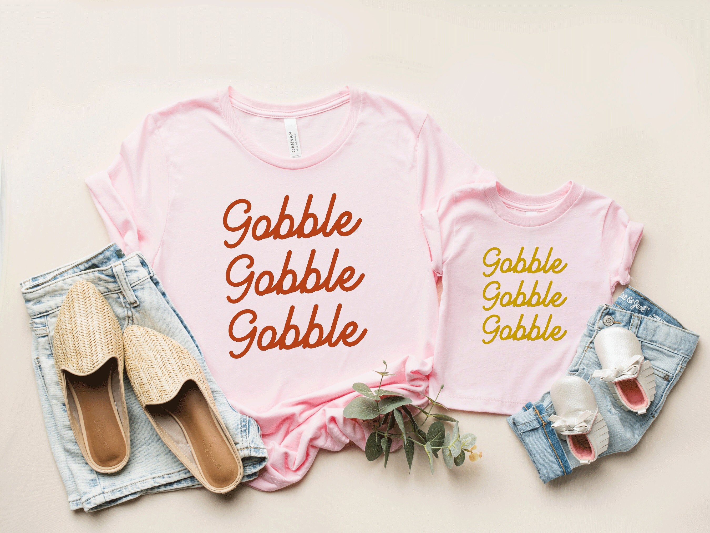 Gobble Gobble Gobble Shirt, Thanksgiving Shirt, Thanksgiving Shirt Women, Funny Shirts, Thanksgiving Outfit, Thanksgiving Shirt Kids