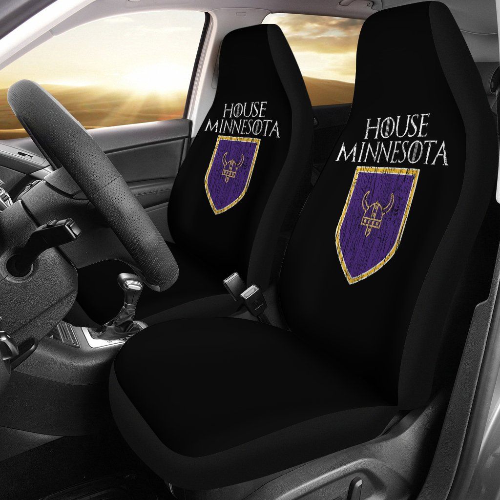 House Minnesota Vikings Football Seat Covers