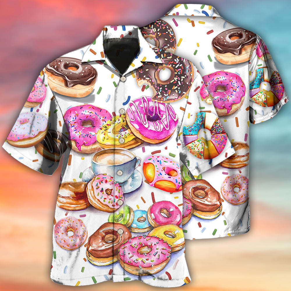 Donut Colorful Style Hawaii Shirt Ha38317