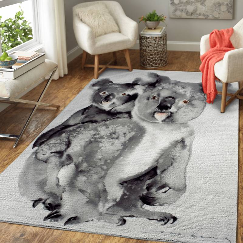 Piggy Back3 – Animals Area Rug Carpet