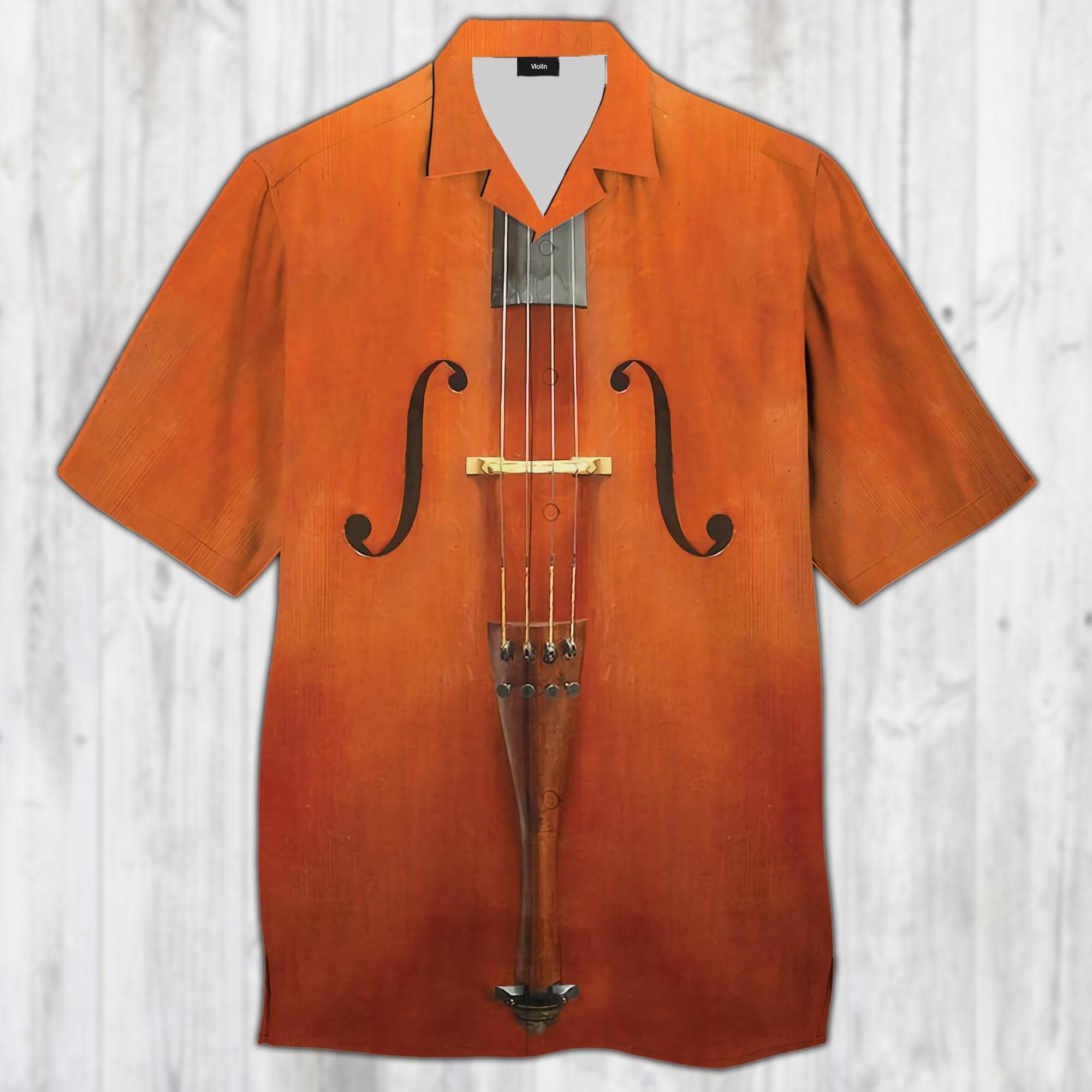 Violin Cello Hawaiian Shirt | Unisex | Adult | Hw3009