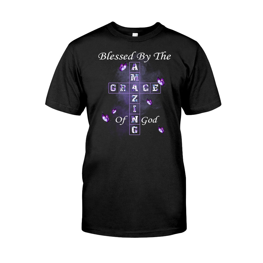 Blessed By The Amazing Grace – Personalized Christian Shirts