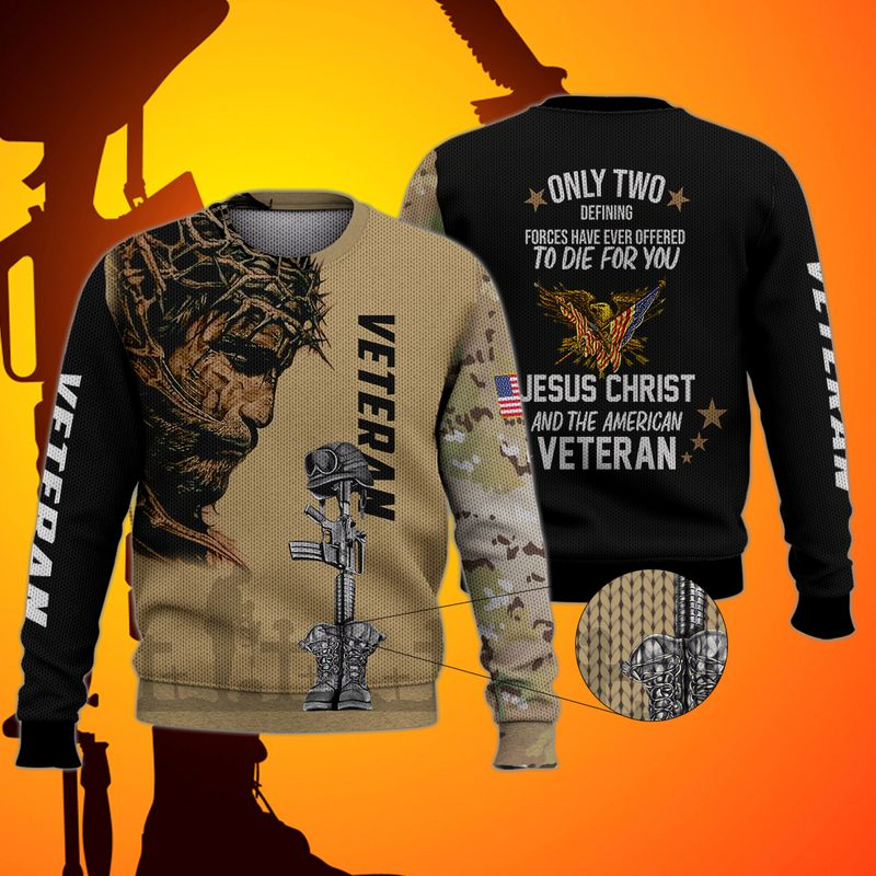 U.S Veteran Ugly Christmas Sweater | For Men & Women | Adult | Us5968